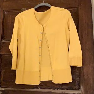 White House black market 3/4 sleeve cardigan